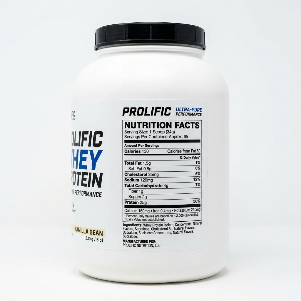 Prolific Whey Protein Side
